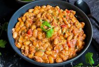Beer-Braised Beans