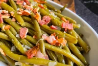 Homestyle Southern Slow Cooker Green Beans