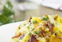 Loaded Breakfast Baked Potatoes