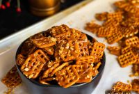 Golden Butter Toffee Pretzels