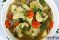 Hearty Garden Dumpling Soup