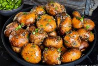 Roasted Mushrooms with Garlic Butter