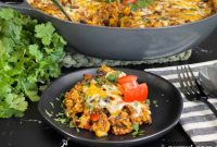 Fiesta Beef & Rice Bake
