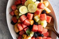 Refreshing Mojito Fruit Salad
