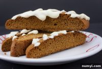 Festive Gingerbread Biscotti