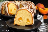 Southern Peach Pound Cake