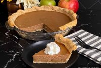 Homemade Apple Butter Pie