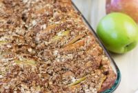 Overnight Apple Cinnamon French Toast Bake