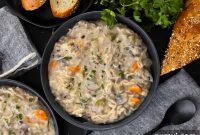 Cozy Slow Cooker Chicken and Wild Rice Soup