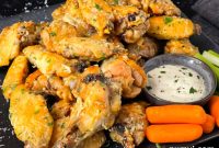 Garlic Parmesan Oven-Crisped Wings
