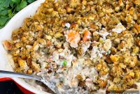 Homestyle Chicken Stuffing Bake