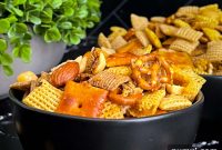 Fiery Chex Party Mix