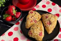 Luscious Strawberry Scones
