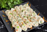 Veggie Tortilla Pinwheels