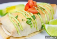 Crispy Baked Chicken Chimichangas