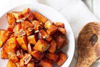Caramelized Maple Sweet Potatoes