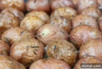 Flame-Kissed Rosemary Garlic Potato Bites