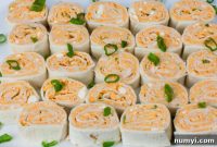 Spicy Buffalo Chicken Roll-Ups