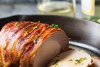 Crisp Bacon-Wrapped Pork Loin
