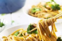 Savory Chicken & Broccoli Noodle Bowl