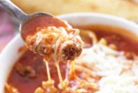 No-Fuss Lasagna Soup