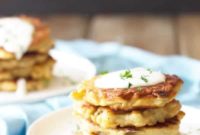 Golden Mashed Potato Fritters