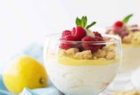 Zesty Lemon Mousse Delights
