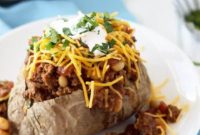 Loaded Taco Potatoes
