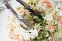 Homemade Creamy Coleslaw