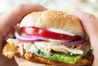 Spicy Buffalo Grilled Chicken Sandwich