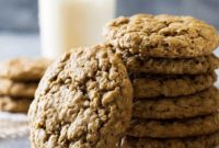 Perfect Soft and Chewy Oatmeal Cookies