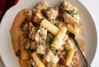 Creamy One-Pot Chicken Florentine Pasta