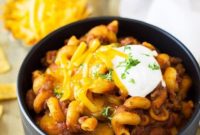 Ultimate Slow Cooker Chili Mac