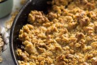 Effortless Apple Butter Crisp