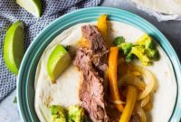 Easy Sheet Pan Steak Fajitas