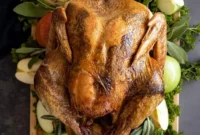 Fragrant Herb & Garlic Roasted Turkey