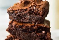 Perfect Homemade Chewy Brownies