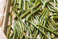 Crisp Oven-Baked Green Beans