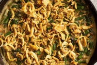 Creamy Crispy Green Bean Casserole