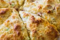 Savory Ham and Cheese Scones