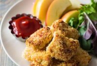 Crispy Homemade Baked Chicken Nuggets