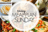 Simplified Sunday Meal Planning