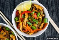 Fiery Thai Chicken Noodles