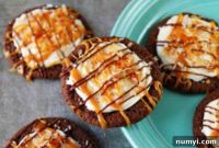 Decadent Chocolate Samoa Cookies