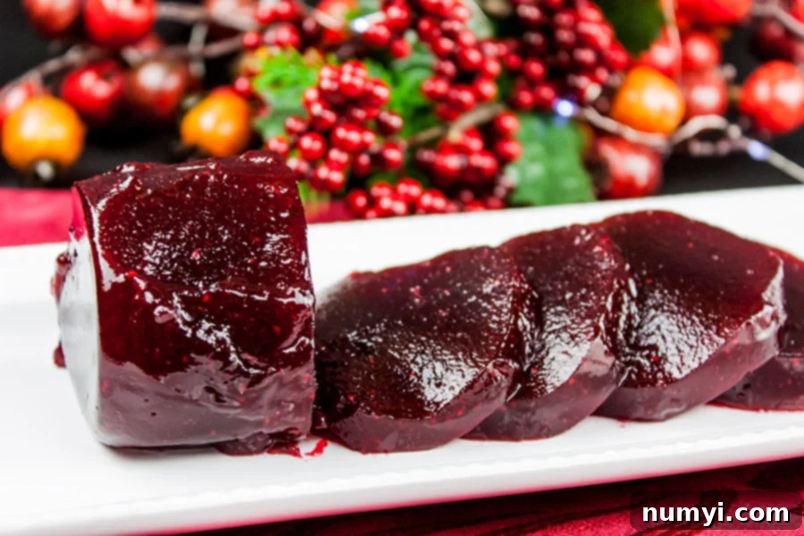 Easy Homemade Cranberry Sauce Your Way 7 Sliced jellied cranberry saucw.