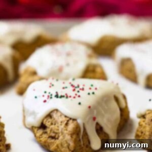 Warm Gingerbread Scones with Tangy Cream Cheese Frosting 5 These Gingerbread Scones with cream cheese frosting are like a gingerbread cookie only in breakfast form!! Filled with cinnamon, ginger, clove, and molasses make these a wonderful breakfast treat!!