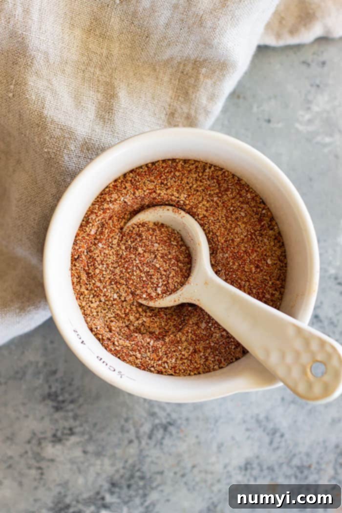 dry rub for chicken in a bowl