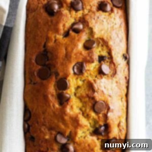 The Best Easy Banana Bread 9 This Easy Banana Bread is the BEST banana bread!! It's perfectly moist, not gummy, and the perfect canvas for any additions!! #easyrecipe #bananabread #quickbread