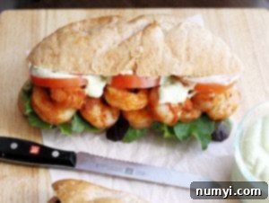Spicy Shrimp Sandwich with Avocado Mayo