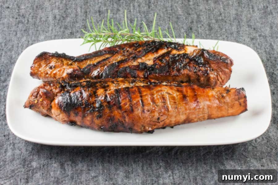 Your New Favorite Keto Grilled Pork Tenderloin 8 This grilled keto pork tenderloin recipe offers it all. It is health conscience AND it tastes wonderful. It really is the best of both worlds! #keto #pork #grilling